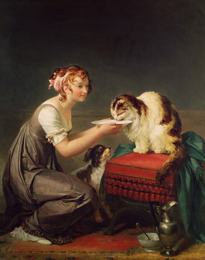 El almuerzo del gato de Marguerite Gerard